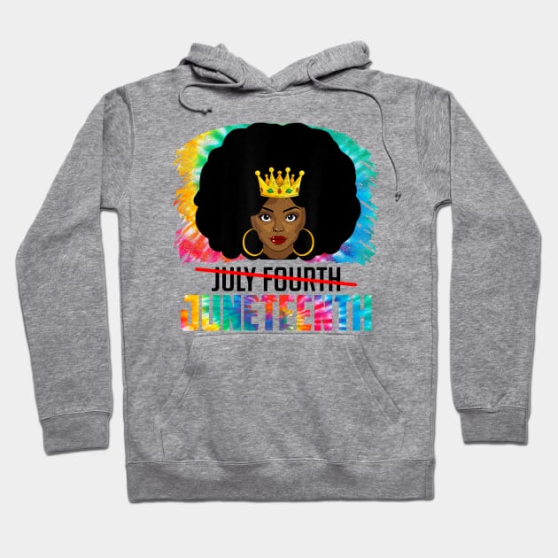 Juneteenth Freedom Day African American June 19th 1865 Hoodie by nikolay